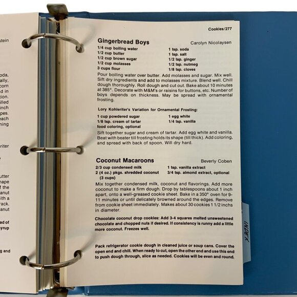 A Cooks Tour Of Shalom Cookbook By Temple Shalom Sisterhood Dallas 1978 Binder - Picture 16 of 16